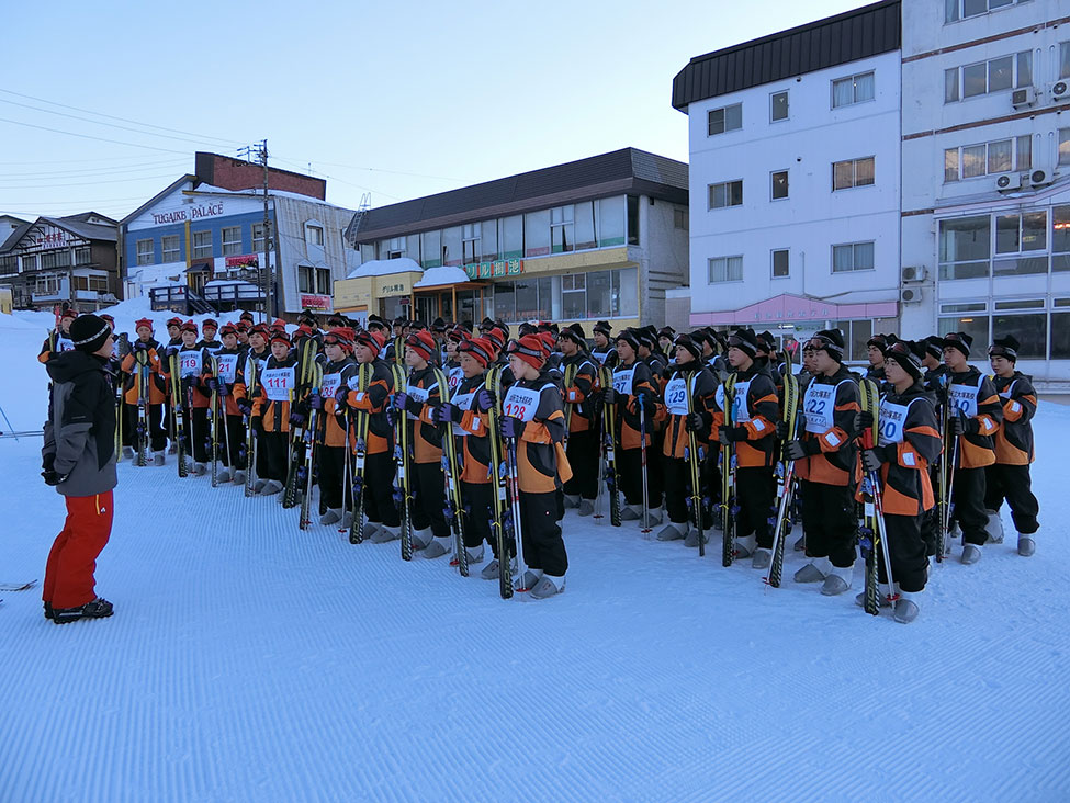 スキー実習　写真