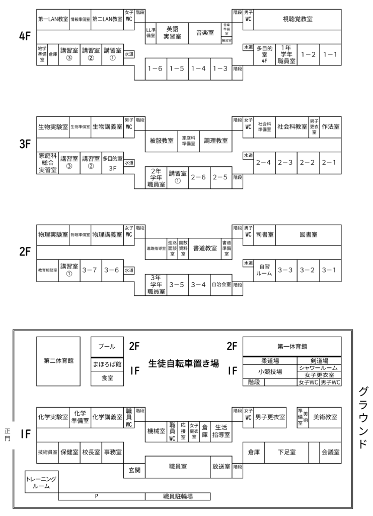 学校案内図