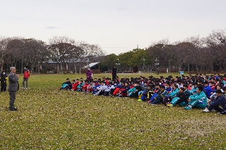 平成30年度　耐寒訓練　写真1